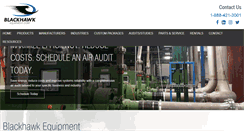 Desktop Screenshot of blackhawkequipment.com